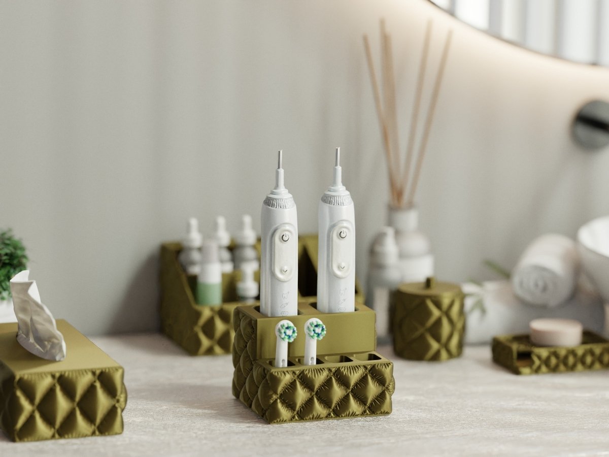 Cushion Toothbrush Holder – Single- oder Duo-Halter für elektrische Zahnbürsten