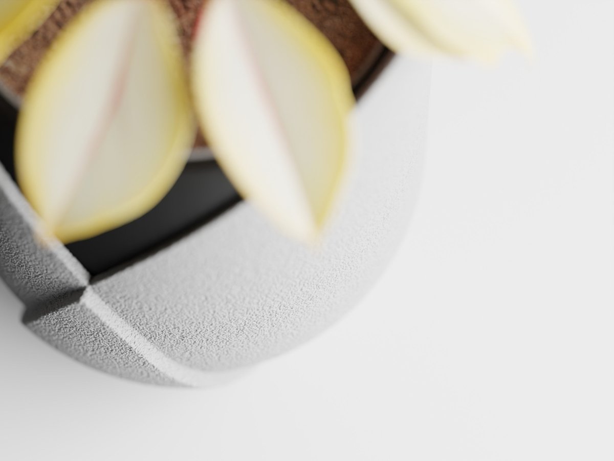 Elyndra – Strukturiertes Pflanzengefäß mit harmonischem Farbspiel