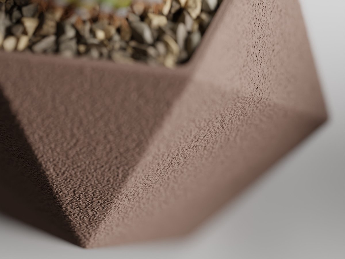 Geotrio – Geometrische Pflanzgefäße für Sukkulenten & Kakteen im 3er-Set