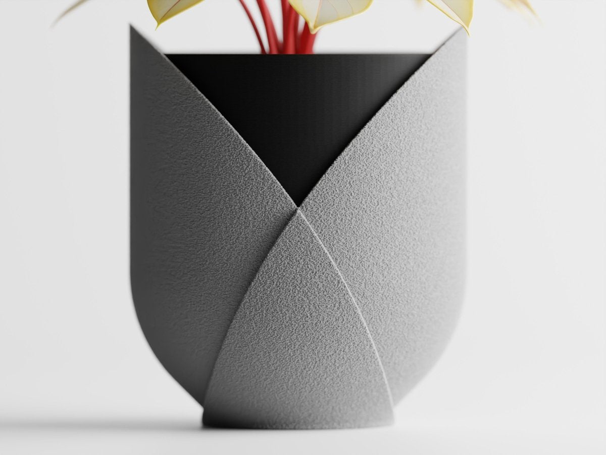 Elyndra – Strukturiertes Pflanzengefäß mit harmonischem Farbspiel