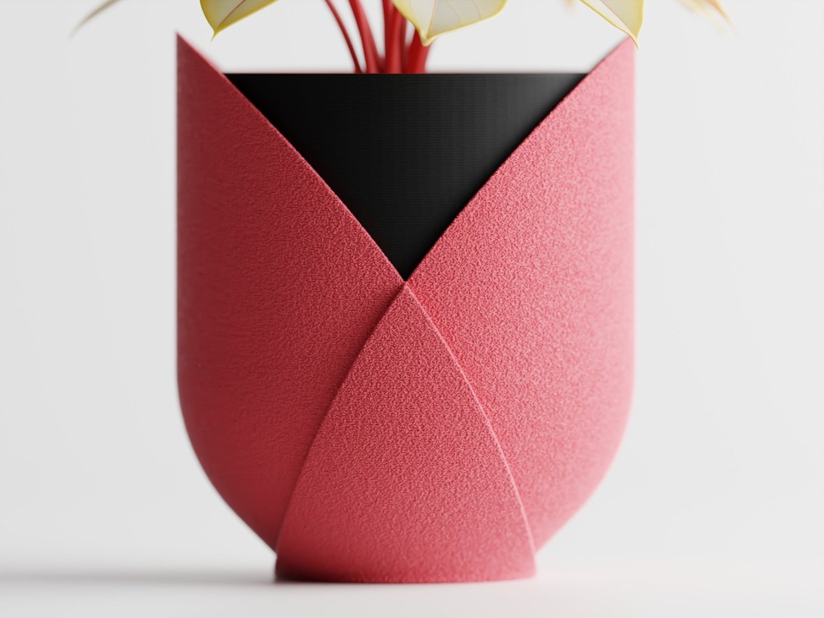 Elyndra – Strukturiertes Pflanzengefäß mit harmonischem Farbspiel