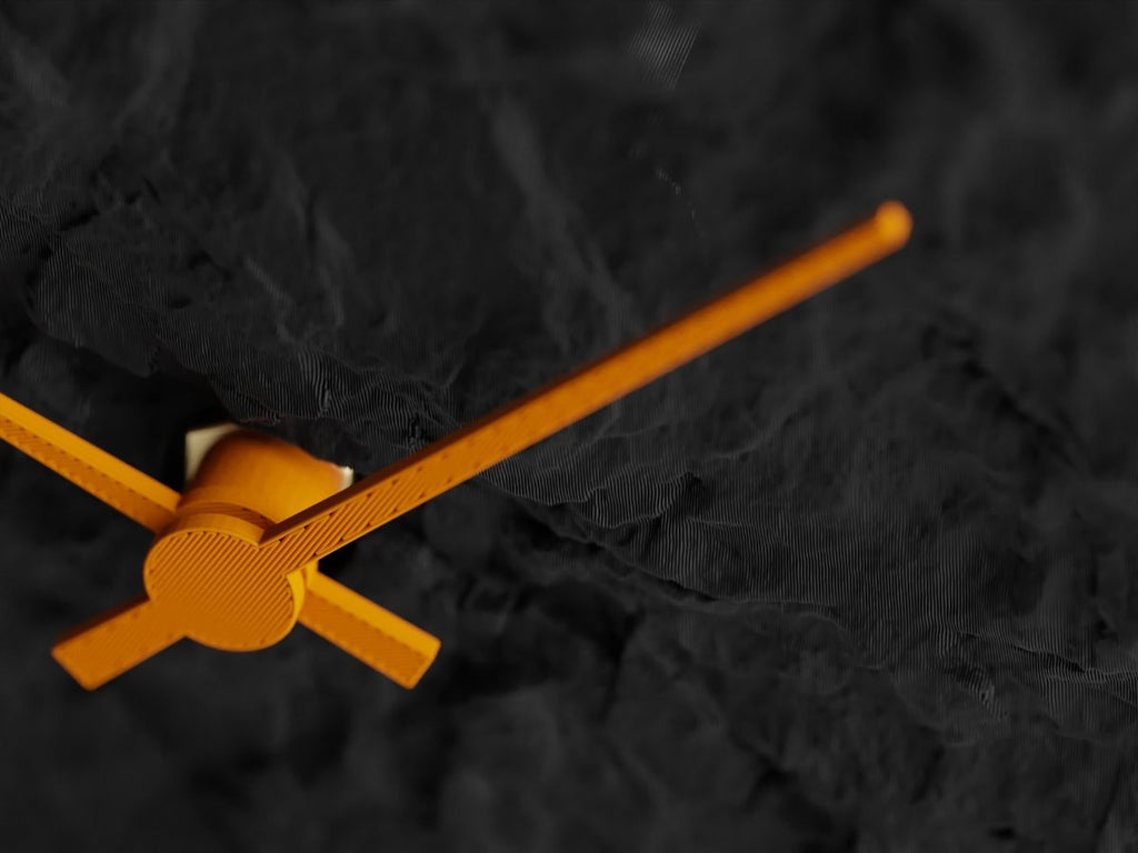 Rock Clock – Moderne Tischuhr mit leisem Quarzwerk im Stein-Look