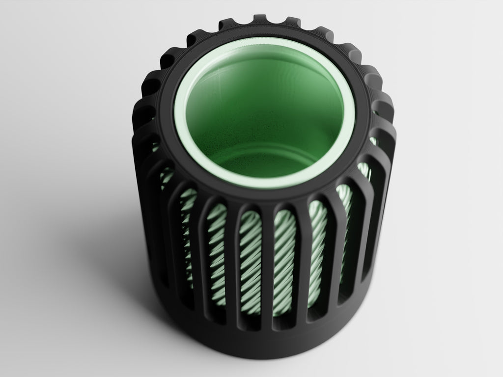 Veyra – Moderner 3D-gedruckter Pflanztopf mit strukturiertem Design