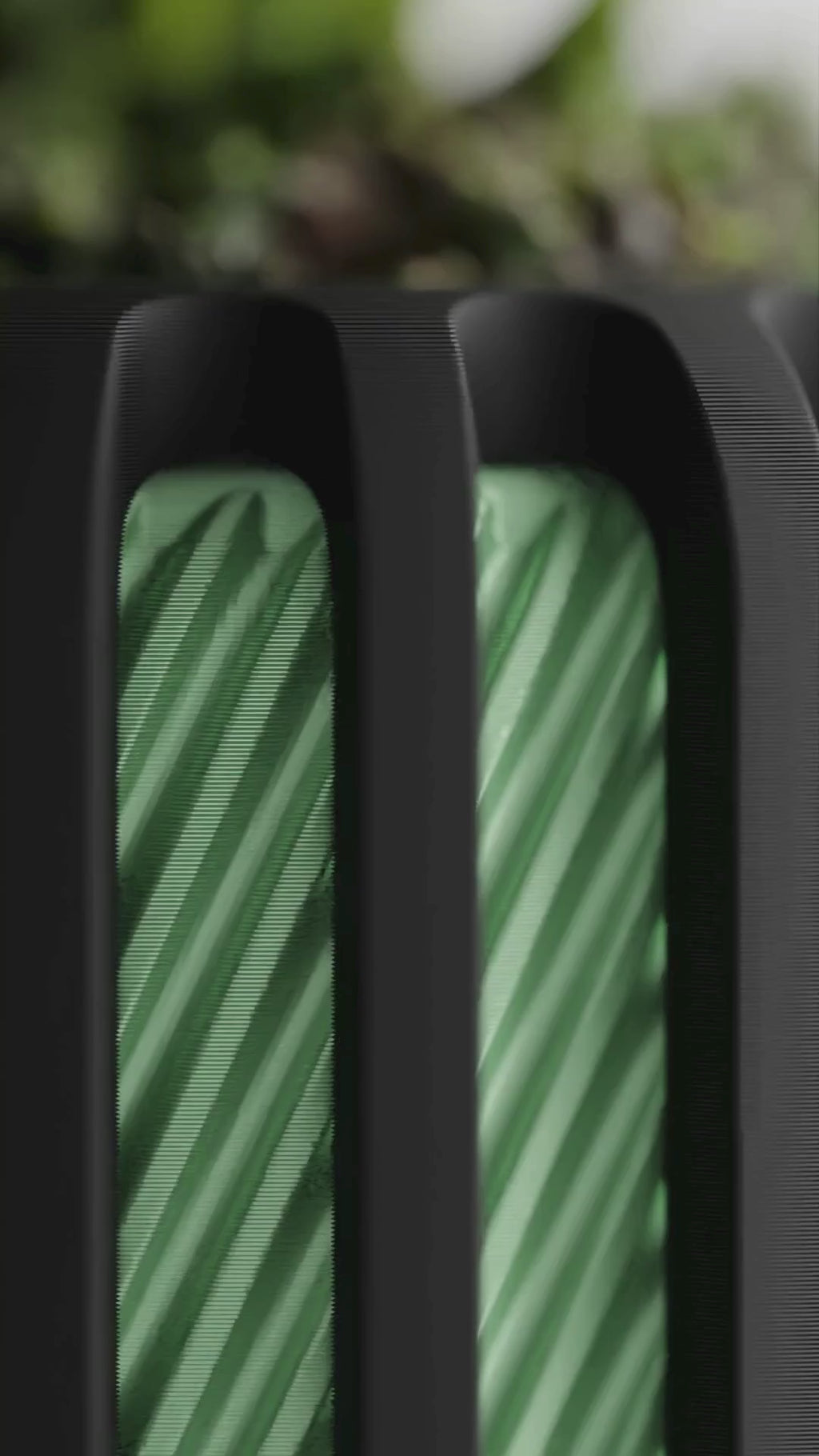 Veyra – Moderner 3D-gedruckter Pflanztopf mit strukturiertem Design